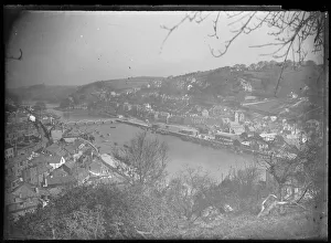 Looe & Bridge looking upstream from Downs View