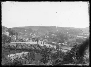 Looe, general view looking downstream